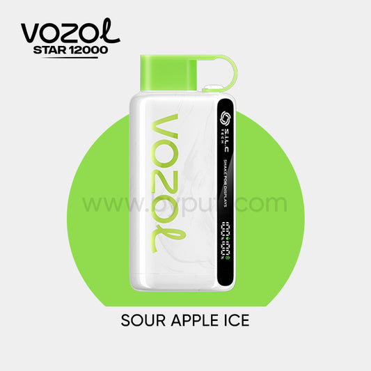 Vozol Star 12000  Sour Apple ice