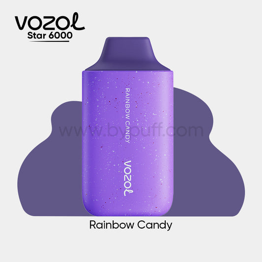Vozol Star 6000 Rainbow Candy